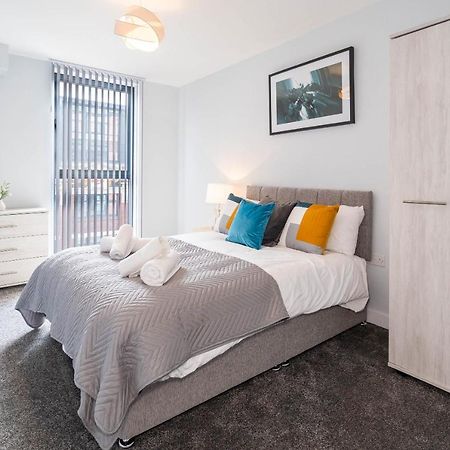 New Build - 2 Bed Snug Modern Apartment - Juliet Balcony - Roof Top Terrace - Digbeth, Birmingham City Centre - Free Netflix & Smart Tv Exterior photo